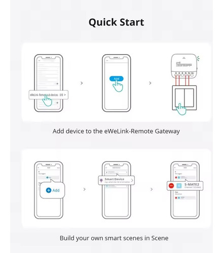 Sonoff Interruptor S-mate2 Control Local Ewelink Con Pila