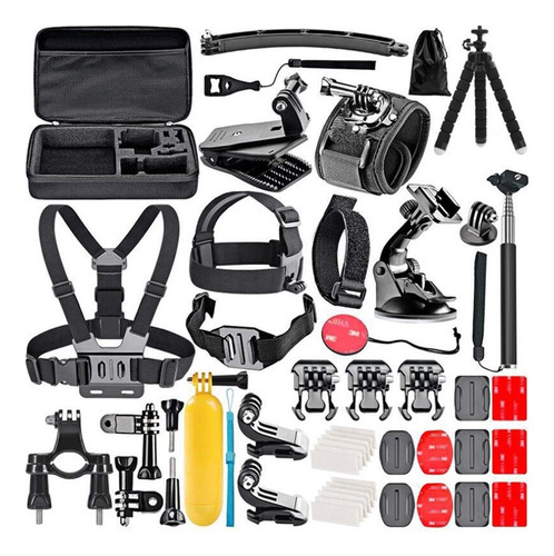 Kit De Accesorios De Cámara Deportiva 50 En 1 Para Gopro/ins