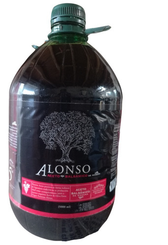 Aceto Balsamico De Modena Italiano Alonso 5 Lt. 