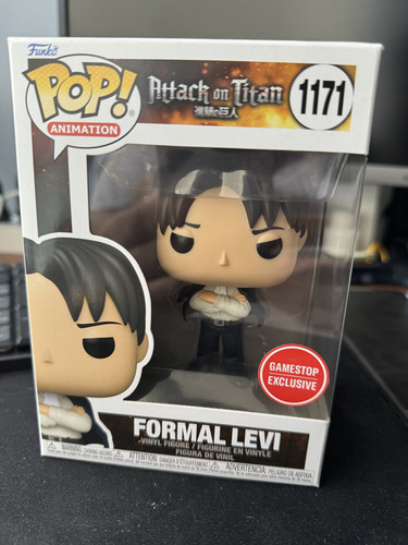 Funko Pop! Attack On Titan - Formal Levi #1171_gamestop Excl (Usado)