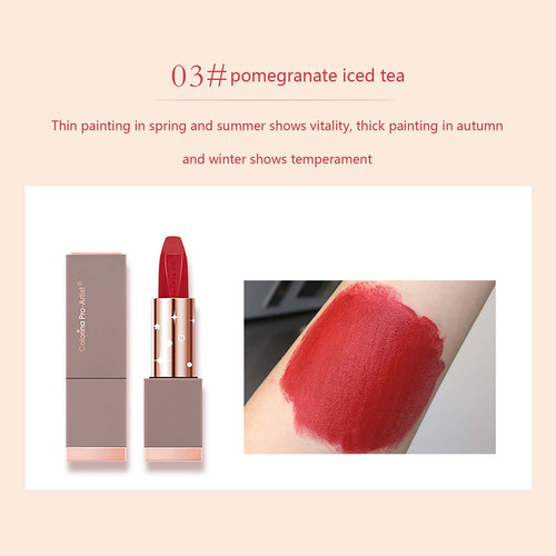 Brillo De Labios Mate De Terciopelo Magnético, Brillo De Lab