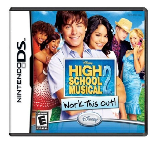 Jogo Disney High School Musical 2 Work This Out Nintendo Ds