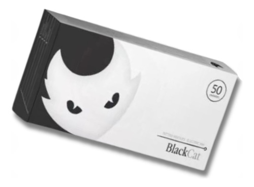 Caixa 50 Agulhas Black Cat - Electric Ink - Traço E Pintura