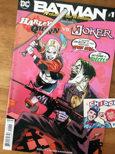 Comic - Batman Prelude Of The Wedding #1 Harley Quinn Joker