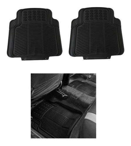 Par Tapetes Traseros Uso Rudo Toyota Yaris 2014