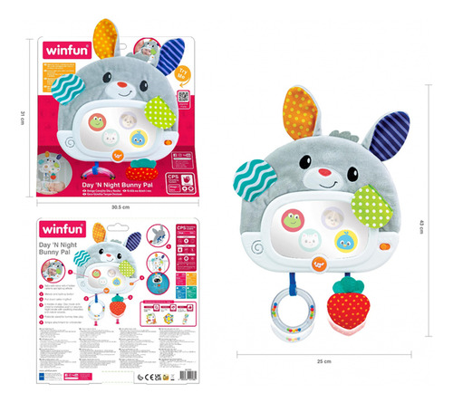 Móvil Espejo Musical Interactivo P/cuna Coche De Bebé Set Ju