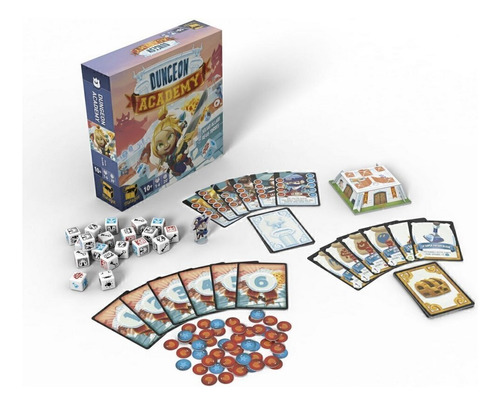 Dungeon Academy - Juego De Mesa En Español - Bureau