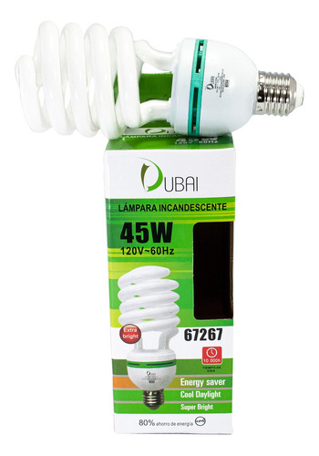 Foco A Good Will Ahorrador Espiral 45 Watts