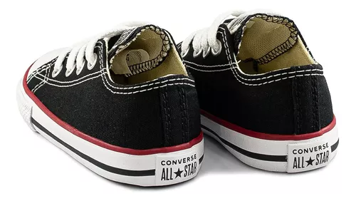 Tênis All Star Converse Chuck Taylor Preto Infantil Casual - Sportlins -  Calçados e Esportes