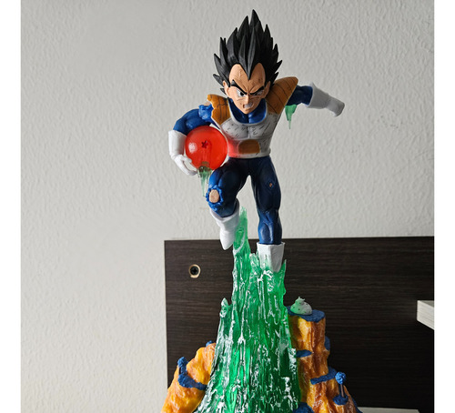 Vegeta Con Esfera Del Dragón (escena Namek) - Dragon Ball Z