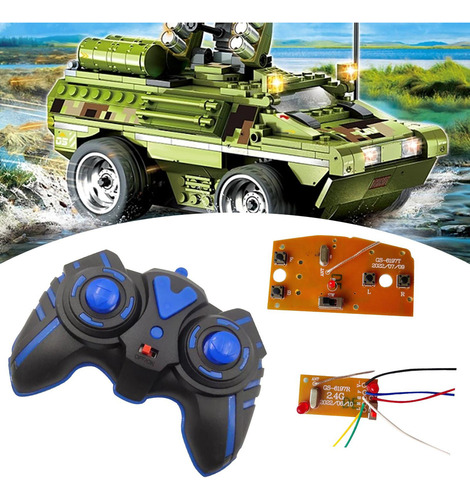 Controlador Remoto Rc Car, Módulo De Control Remoto Y