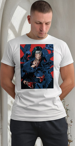 Playera Naruto Akatsuki Itachi Pl1010