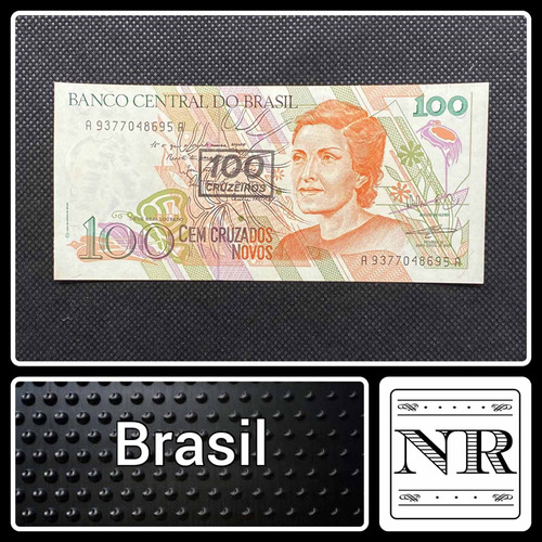 Brasil - 100 C / 100 C N - Año 1990 - P #224 - Meireles 