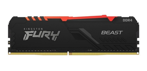 Memoria Ram Ddr4 8gb 3200mhz Kingston Fury Beast Rgb