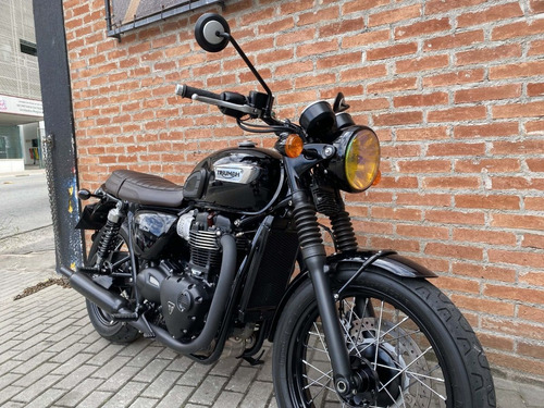Imagem 4 de 8 de Triumph bonneville T100 Black 2018