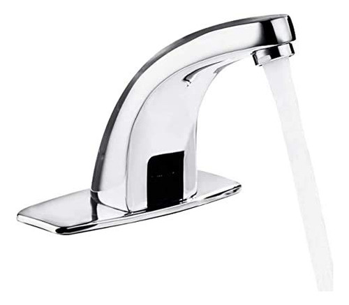 Grifo Baño Automático Latón Cromado - Pomu