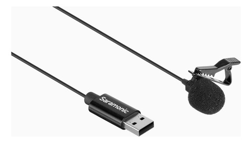 Micrófono Saramonic Lavalier Con Conector Usb-a Para Computa