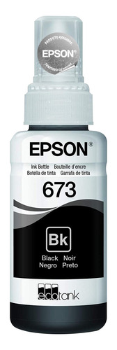 Refil Tinta Epson 673 Preta - L800 L805 L810 L850 L1800