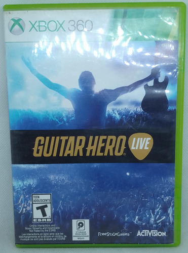 Guitar Hero Live X360 Seminuevo (Usado)