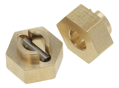 4 Piezas 1:24 Rc Coche De Latón Rueda Hex Hub Adaptadores