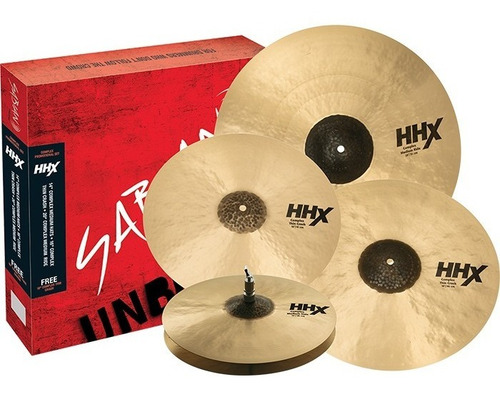 Set De Platillos Sabian Hhx Complex 14 16 18 20 15005xcnp