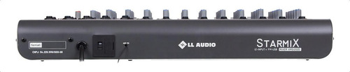Mesa De Som Ll Starmix Xms 1202 12 Canais Usb Bluetooth