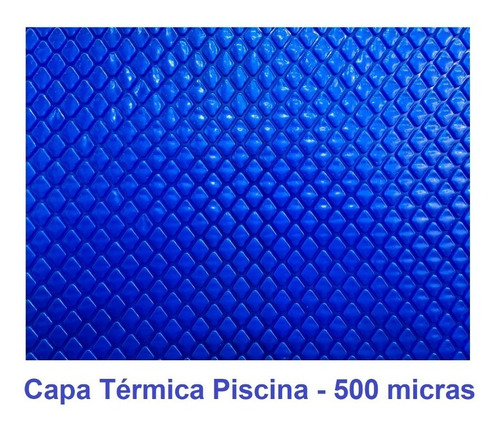 Capa Térmica Piscina 1,50 X 1,50 -  500 Micras - Azul 