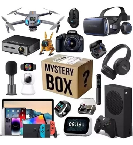 Caja Misteriosa Electrónica De Nivel Oro Premium Su F