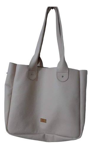 Cartera Cuero Vacuno _ Tote _ Bolso _ Shopper - Nude