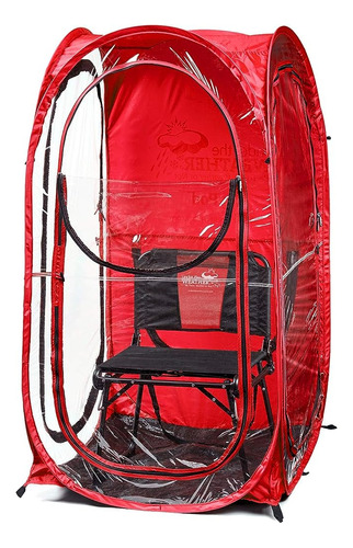 Under The Weather Red Mypod 1 Person Pop-up Weather Pod. ¿el