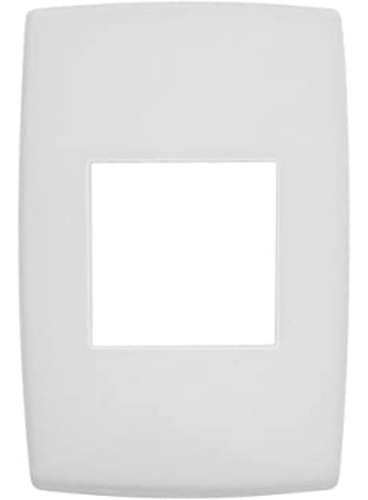 Placa Espelho 4x2 2 Modulos Pial Plus 618502 Cor Branco