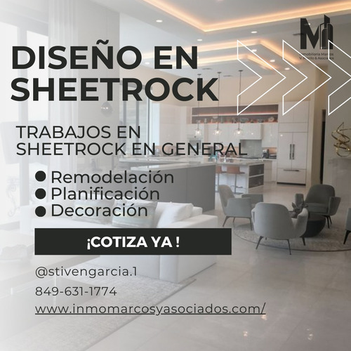 Diseño En Sheetrock En General