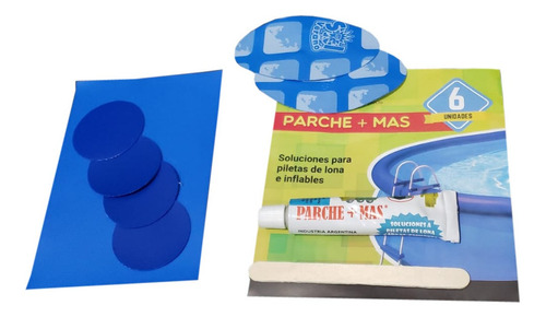 Parche P/ Pileta Pelopincho Piscina De Lona En Kit Full