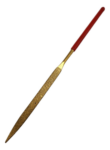 Lima Diamantada 140mm D126 Chata Com Ponta Titânio