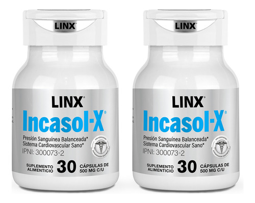 Incasol-x® 30 Regulariza Presión Arterial Naturelab®