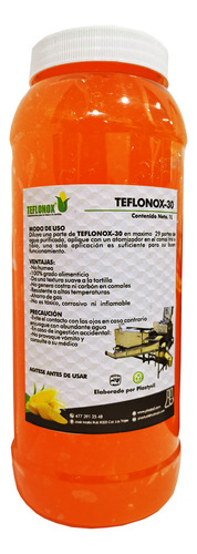 Antiadherente Para Tortilla Teflonox 30 1 L.