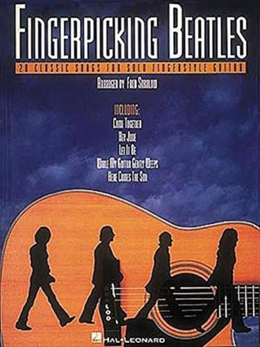 Fingerpicking Beatles, De Fred Sokolow. Editorial Hal Leonard, Tapa Blanda En Inglés