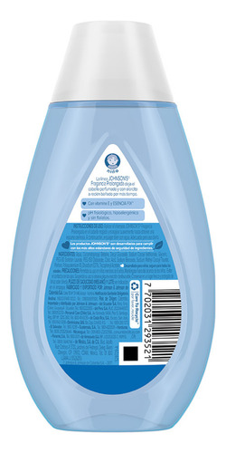 Shampoo Infantil Johnson's Fragancia Prolongada 400 Ml