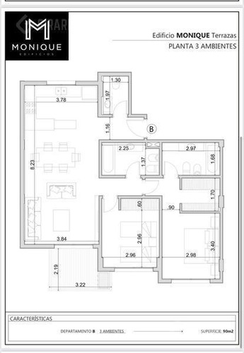 Imagen 6 de 7 de Desarrollo Inmobiliario Monique Terrazas | Unidades 2 Y 3 Ambientes En Venta, Guemes