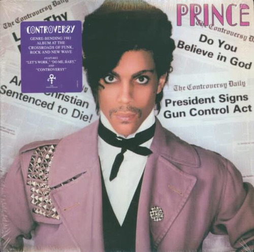 Prince Controversy 150g Poster Usa Import Lp Vinilo