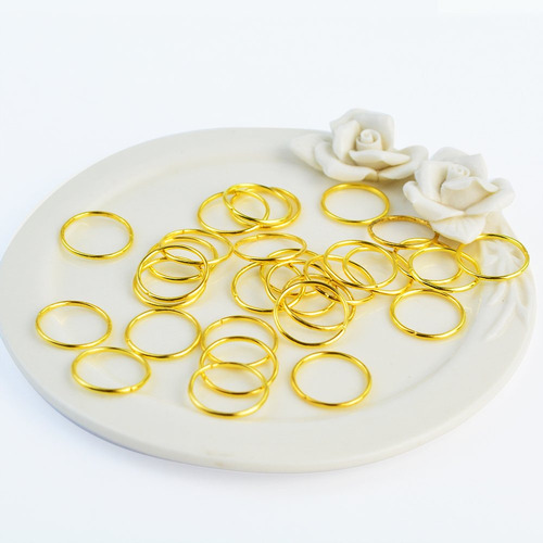 Nydotd 180 Piezas Anillos De Cabello Anillos De Trenza Clips