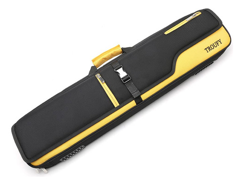 Troufy Mochila 4x4 Pool Cue Case Amarillo Para Llevar 4 Palo