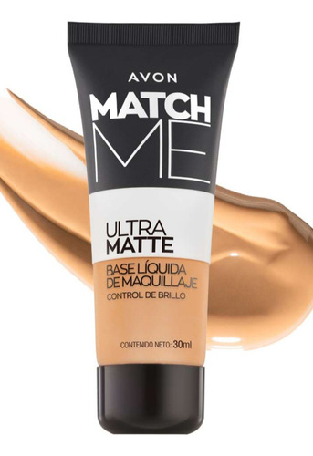 Avon Match Me Base Liquida Ultra Matte Tono 310n.luana9902