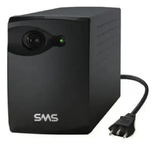 comprar Nobreak Sms Lite 600va  Entrada Bivolt 115v  Litio 2h Auto