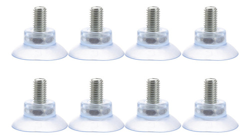 Ventosa De Mesa Con Tornillo De Vidrio Anticolisión, 8 Unida