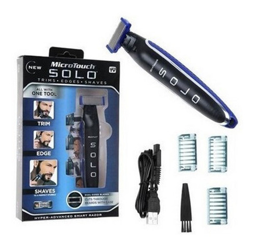 Afeitadora Recargable Solo Patillera Barbera Micro Touch