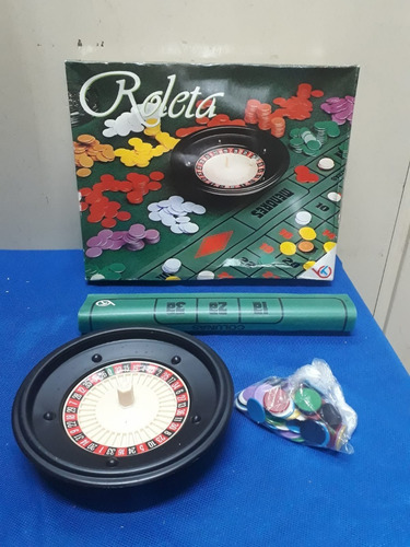 N°1046 Jogo Roleta Completo Da Big Toy (Usado)