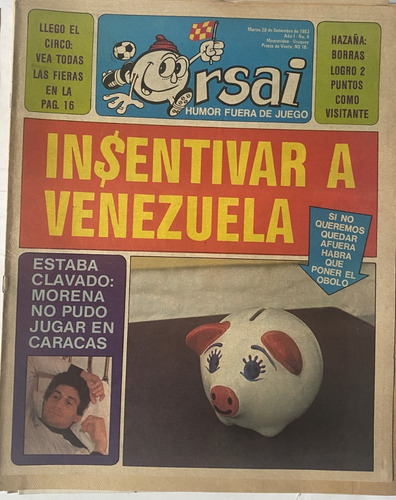 Orsai, Humor Fútbol, Fernando Morena, 1983,  16 Pág, Z4