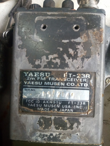 Yaesu 4 Handy Made In Japan Y Usa Ft-23r No Sé Si Funcionan (Usado)