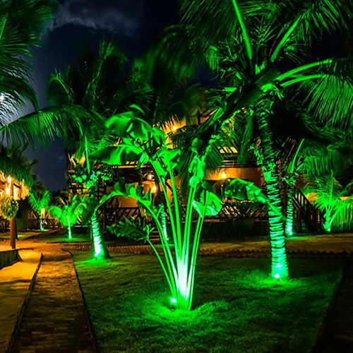 12 Piezas De Luces Led Para Jardín, 3 W, 220 V, Foco Exterio